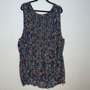 Torrid Women’s Floral Short Sleeve Blouse Size 6X